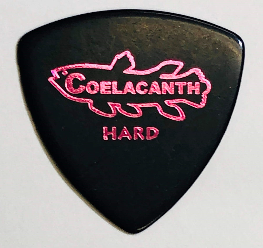 [Triangle Hard 1.0] Ebonite Guitar Pick "COELACANTH"