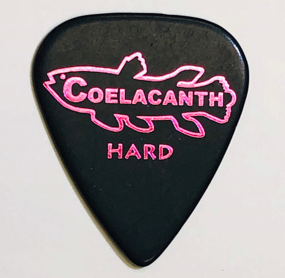 [Teardrop Hard 1.0] Ebonite Guitar Pick "COELACANTH"