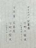 Original Ink "Shikoku"(Dark Violet Black) Shitanachi series, Dye-based Ink