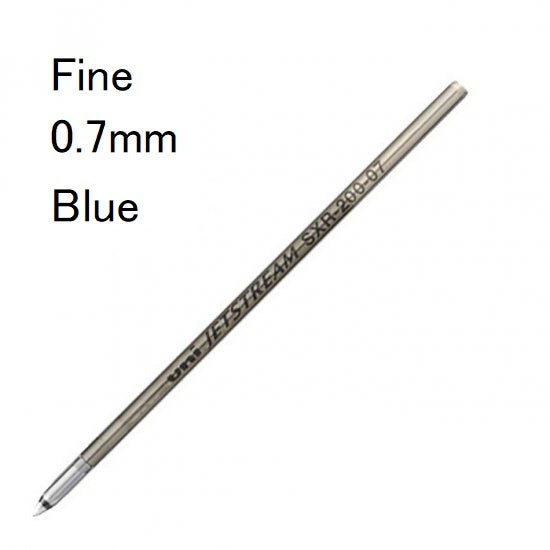 JETSTREAM Refills for 4C type Ballpoint Pen (1set=10pc): 0.5mm / 0.7mm (Blue/Black)